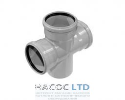 Крестовина Wavin Optima 67°, d 110х50 мм