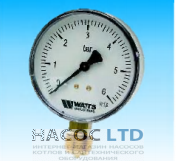 Манометр Watts MDR 63/25 1/4 RAD