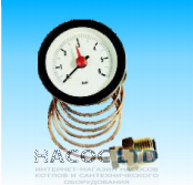 Манометр с капиллярной трубкой Watts MC 50/6