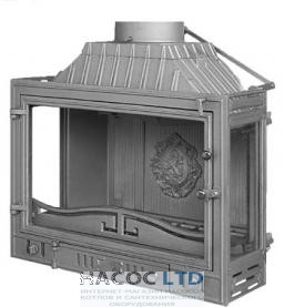 Каминная топка KAW-MET W4-(12kwt) с боковым окном