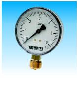 Манометр радиальный Watts MDR 80/16 1/2