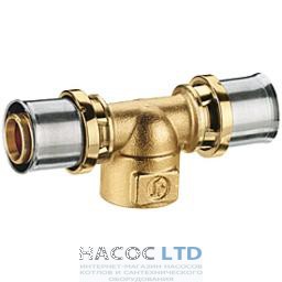 Тройник с внутренней резьбой для труб GIACOTHERM, GIACOFLEX, никелированный GIACOMINI (32х3)х1