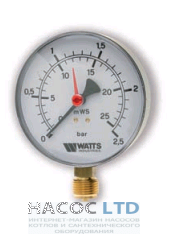 Манометр Watts MYR 100/40