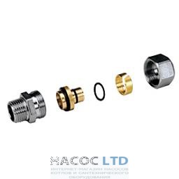 Прямой фитинг с наружной резьбой 3/4 x 16 (2.00) GIACOMINI
