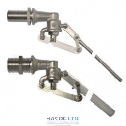 Кран поплавковый 1 1/2 с седлом из нержавеющей стали